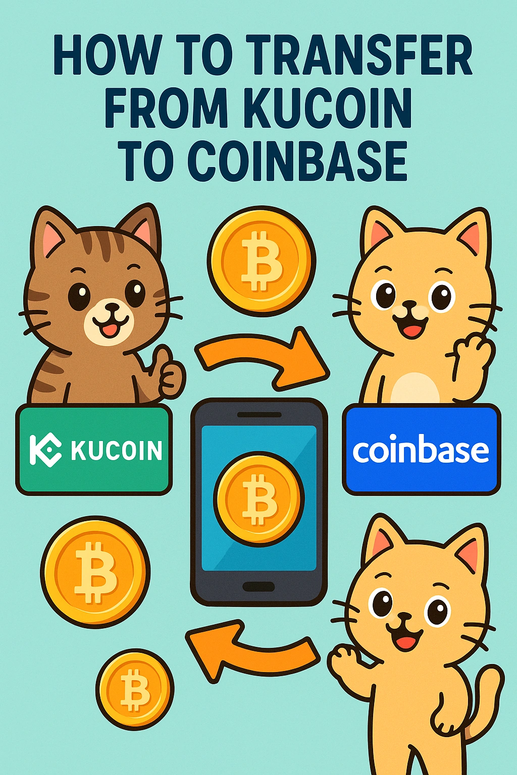 How to transfer from KuCoin to Coinbase?